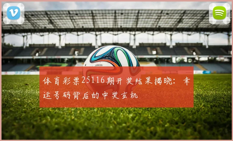体育彩票25116期开奖结果揭晓：幸运号码背后的中奖玄机